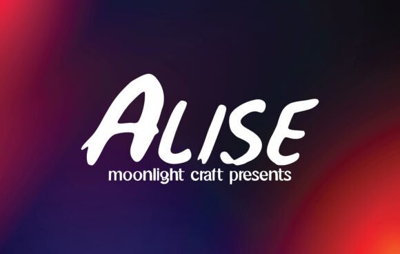 Alise: A Handwritten Font for Creative Campaigns