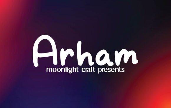 Arham: A Beautiful Handwritten Font for Business
