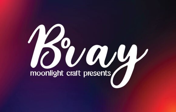 Bray: A Script Font for Real-World Design