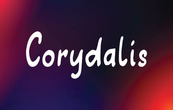Corydalis: A Handwritten Font for Creative Expression