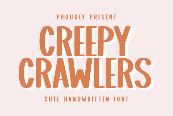 Creepy Crawlers Font for Web Design
