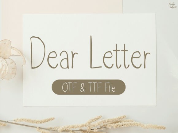 Dearletter: A Handwritten Font for Web Design