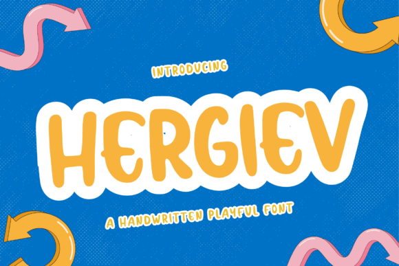 Hergiev: A Playful Font for Web Design