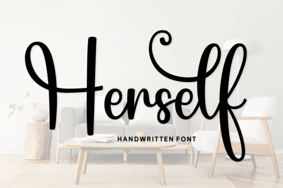 Herself: A Confident Handwritten Font