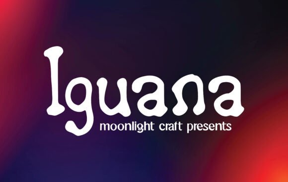 Iguana Font: A Handwritten Typeface for Web Design