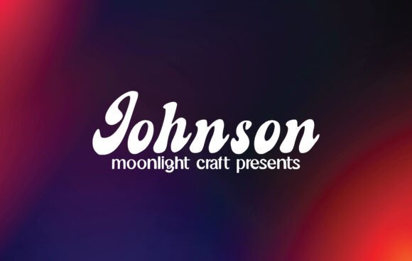 Johnson: A Handwritten Font for Web Design