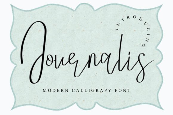 Journalis: A Timeless Handwritten Font