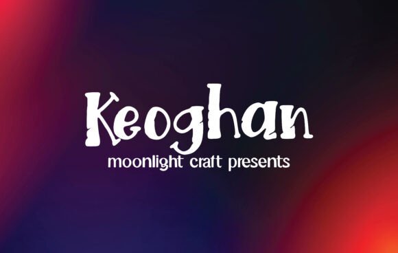 Keoghan: A Handwritten Font for Creative Expression