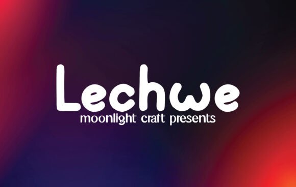 Lechwe: A Handwritten Font for Creative Makers
