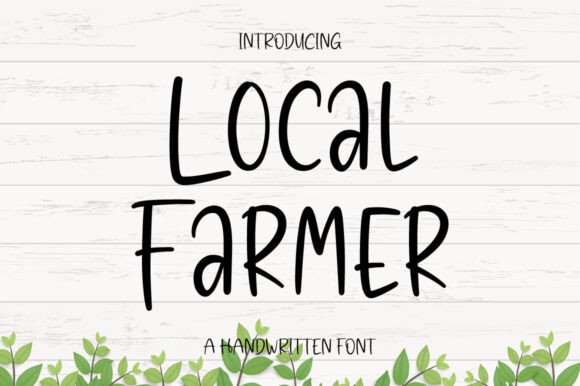 Local Farmer Font for Bold Branding