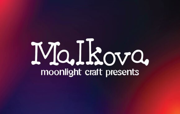 Malkova: A Handwritten Font for Creative Publishing