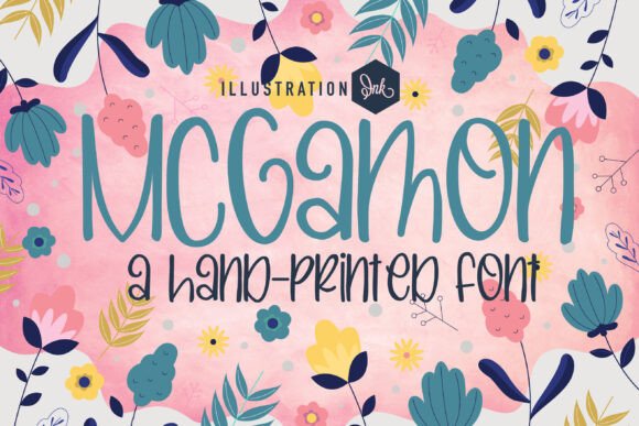 Mcgamon: A Handwritten Font for Creative Expression