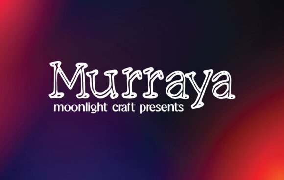 Murraya: A Handwritten Font for Web Design