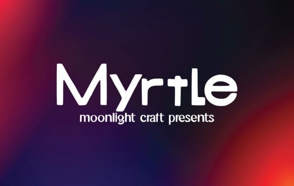 Myrtle Font: Elegant Script for Editorial Design