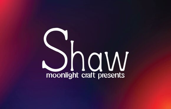 Shaw: A Handwritten Font for Creative Campaigns