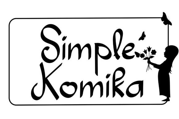 Simple Komika: A Handwritten Font for Creative Makers