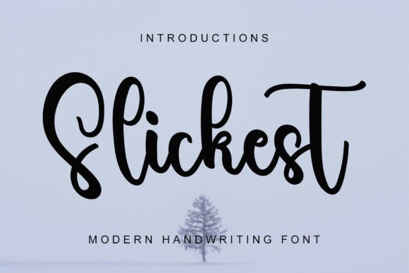 Slickest Font: Handwritten Elegance for Crafters