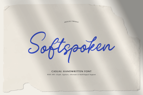 Softspoken Font for Creative Projects