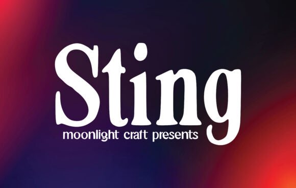 Sting: A Stylish Font for Business