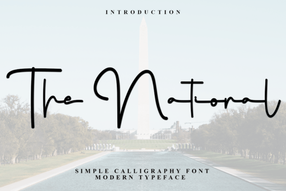 The National: A Timeless Font for Business Branding