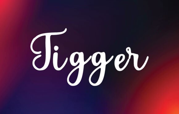 Tigger: A Handwritten Script for Real Design Work