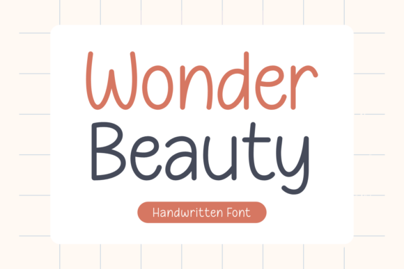 Wonder Beauty Font for Web Design