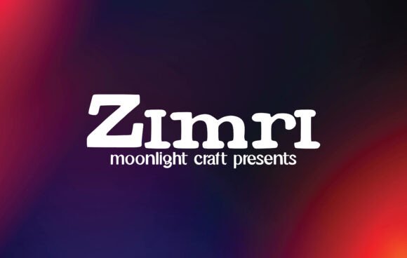 Zimri: A Handwritten Font for Creative Makers
